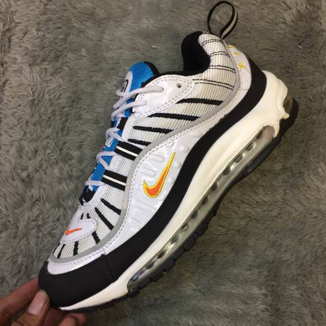 SEPATU NIKE AIRMAX 98 OG GUNDAM PREMIUM ORIGINAL. SEPATU NIKE MURAH. SEPATU FITNES. SEPATU RUNNING