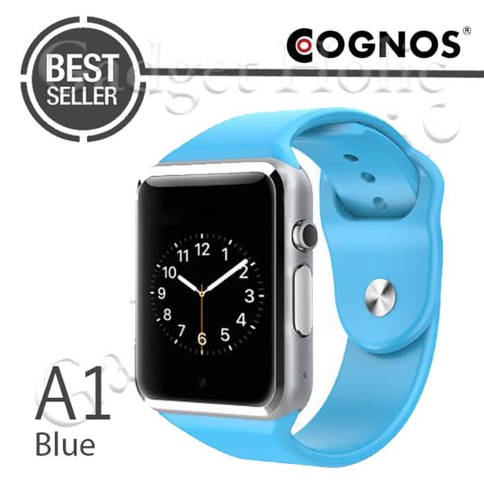 Eklusif Cognos Smartwatch A1 - Gsm - Blue Promo Garansi Gilaa