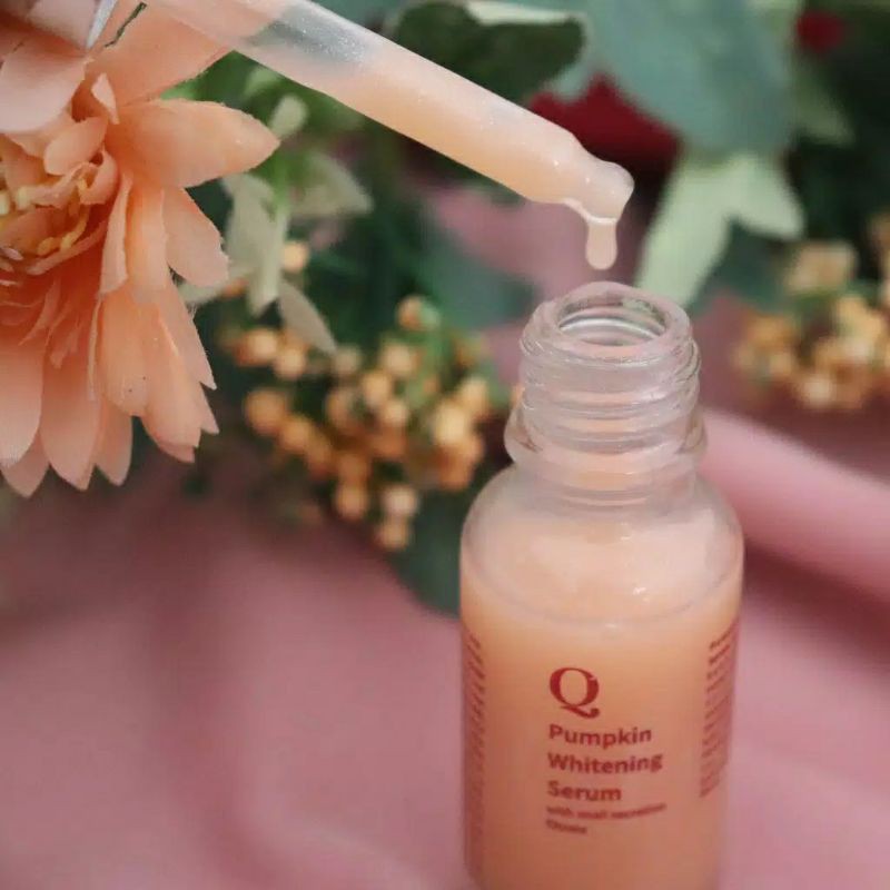 ORIGINAL 100% Qweena Pumpkin Whitening Serum 'with snail secretion filtrate' (20ML)