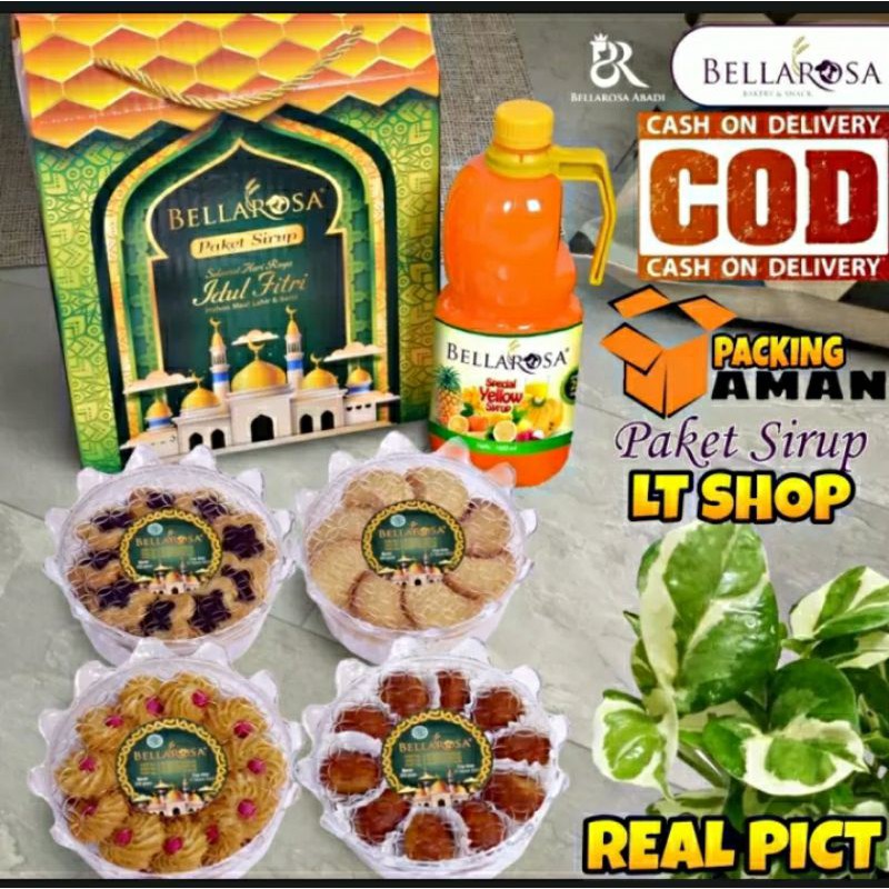

Bellaros kue lebaran oriental plus 1 sirup aman lapis bubble wrap
