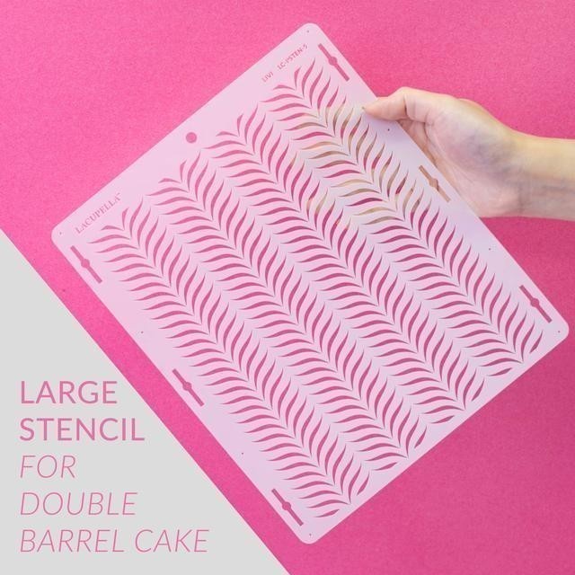 

Gilaa!!! Seamless Cake Stencil - Kristal Bagus