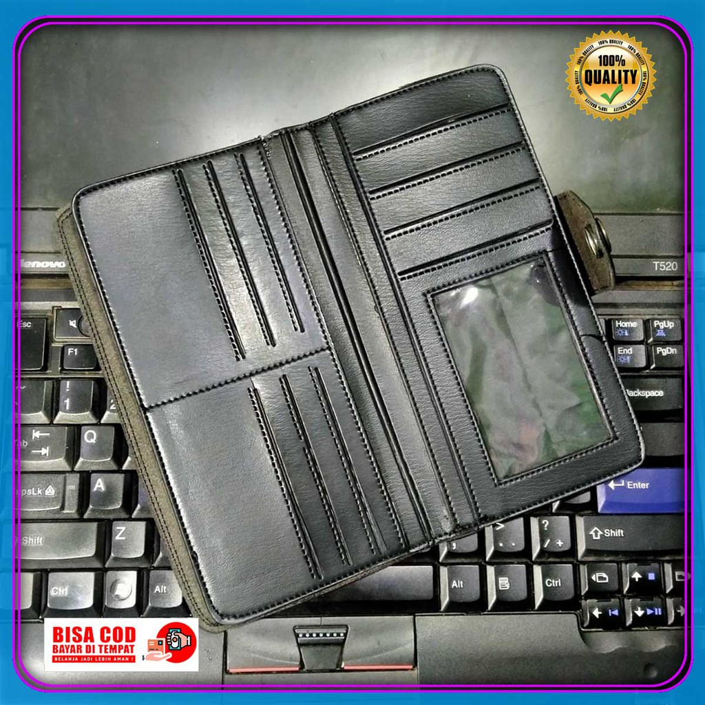 Grosir - Dompet pria panjang kancing levis fashionable terbaru COD