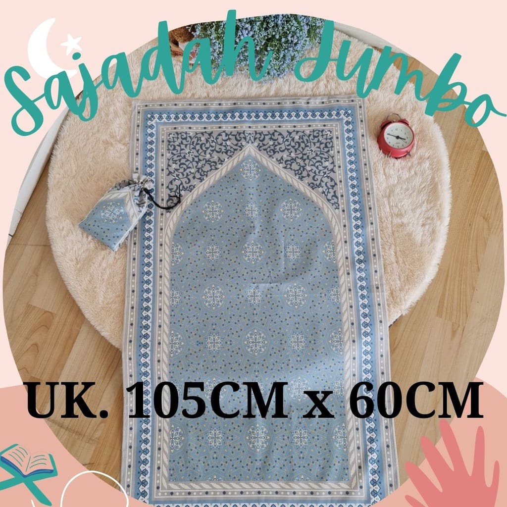 SUPLAYER  SAJADAH TRAVELING | SEJADAH SOUVENIR UMROH | SAJADAH JUMBO (READY STOCK)