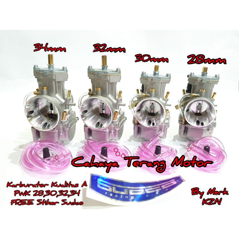 KARBURATOR KARBU CAREBURETOR KZN RACING PWK 28 - 30 - 32 - 34 ORIGINAL