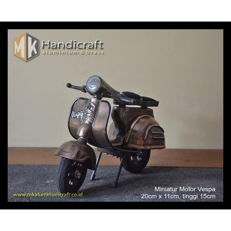 Miniatur Motor Vespa - Miniatur Vespa Terlaris
