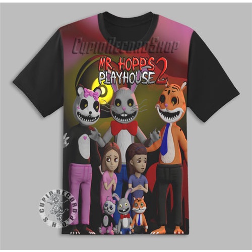 Baju Mr Hopps Kaos Anak Laki Laki Perempuan Pakaian 1 12 Tahun Game Anime 3D 10714
