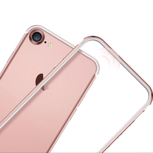 HOT BUMPER FRAME IPHONE 7/7PLUS CASE METAL + TPU SILICONE | CASE IPHONE 7