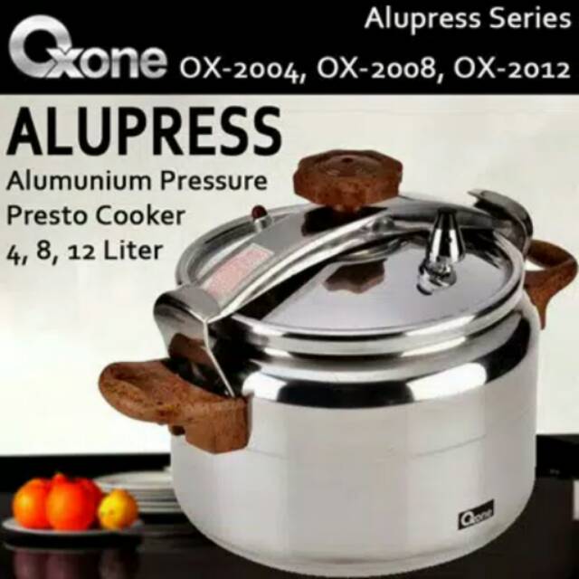 Oxone Alupress Presto oxone 8 liter 12 liter / pressure cooker