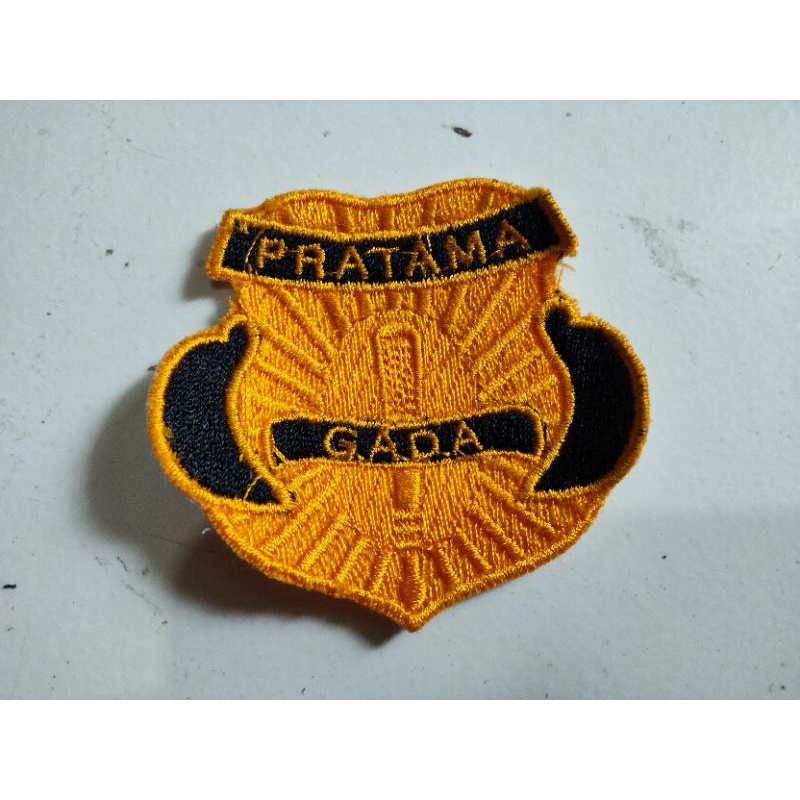 Pin satpam gada Pratama bordir / bet gada madya / bet bordir