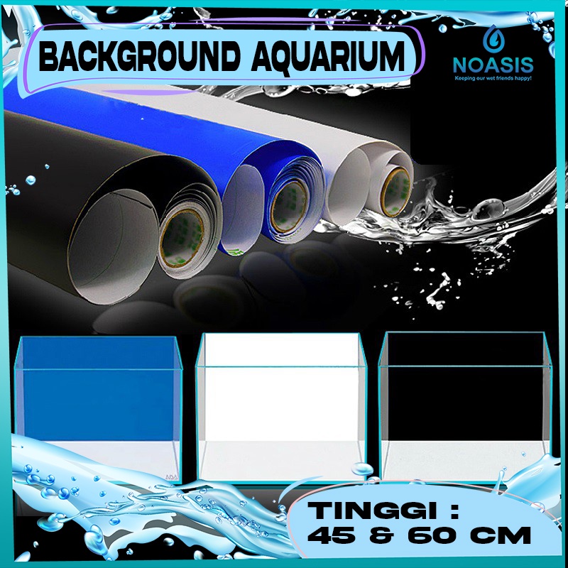 STICKER BACKGROUND AQUARIUM / AQUASCAPE / SKOTLET AKUARIUM / SCOUTLITE