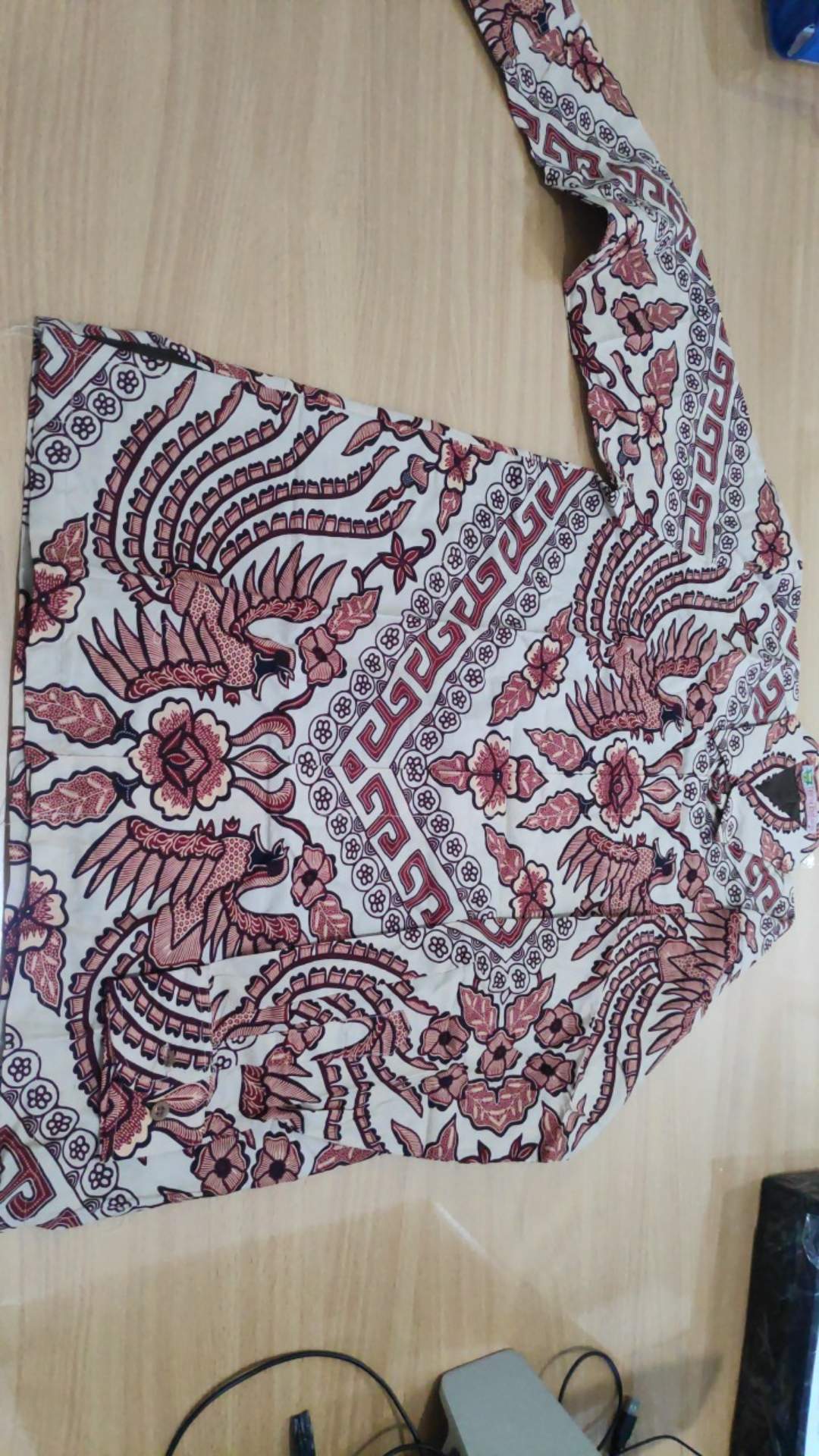 Kemeja Batik Prabu Bahan Katun Baturaden Reguler Fit A603