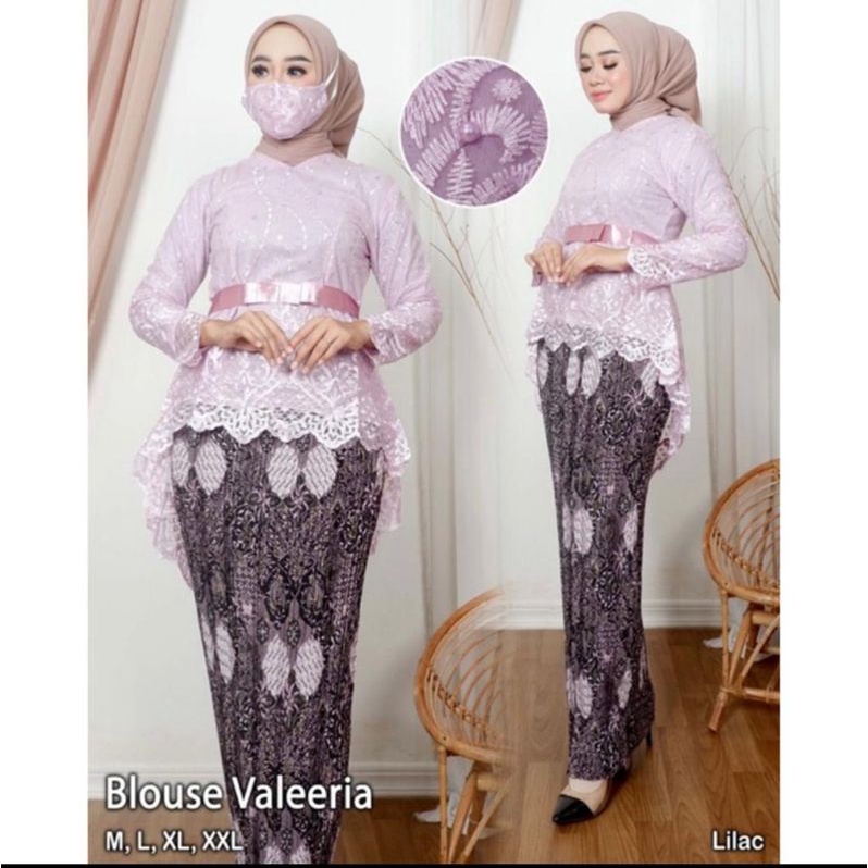 TUNIK AURORA TULLE PITA // BAHAN TILLE BORDIR MUTIARA // BAJU PESTA // BAJU WISUDA // KEBAYA MODERN // By Kemoda