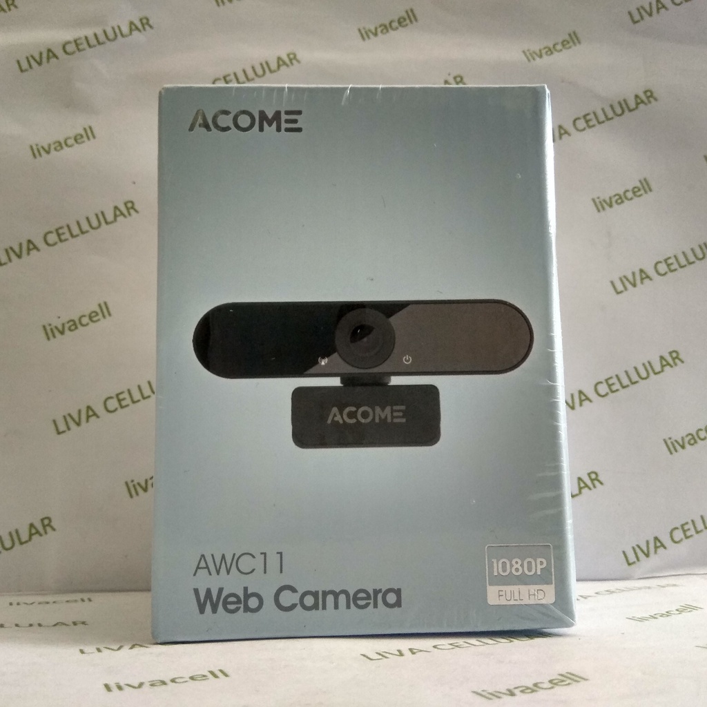 ACOME Smart Webcam AWC11 Web Camera Microphone 360 Noice Reduction