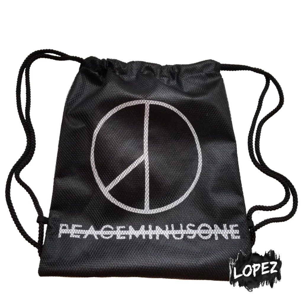 Tas Jaring Peaceminusone / Tas Serut G-Dragon / String Bag GD Lopez