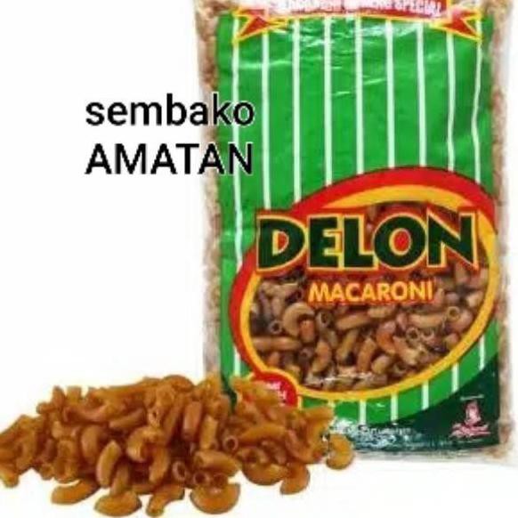 GROSIR Makaroni Mentah / Makaroni Hijau / Makaroni Delon Coklat / Makaroni Delon / Makaroni Goreng