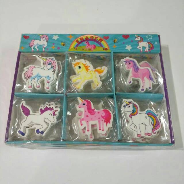 

Penghapus Motif Kuda Unicorn
