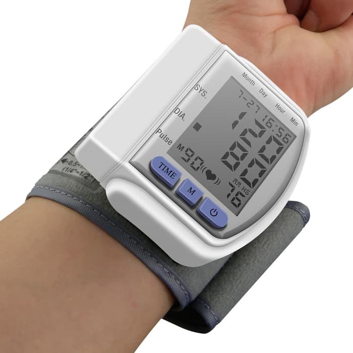 DIJAMIN TERBAIK  Alat Ukur Tes Tekanan Darah Elektronik - Gelang Tensi Meter