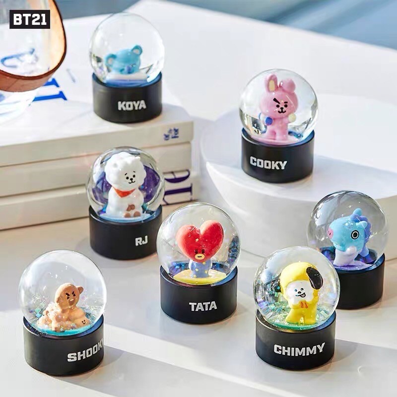 BTS x LINE FRIENDS - BT21 WATER GLOBE MINI