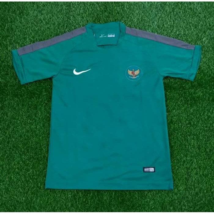 JERSEY INDONESIA TIMNAS TRAINING LATIHAN HIJAU PREMATCH NEW TERBARU 2018 GRADE ORI KUALITAS JAMINAN