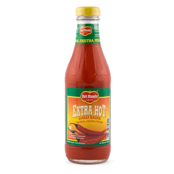 

Delmonte Saos Sambal Extra Hot 335ml | Saos Sambal Botol Kaca