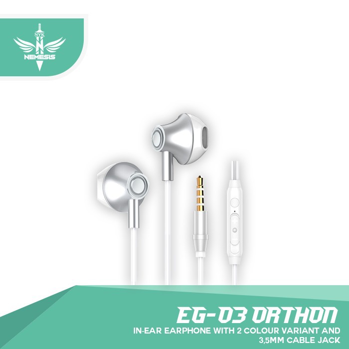 Earphone NYK Nemesis EG-03 ORTHON - EG03 EG 03 Gaming Headset