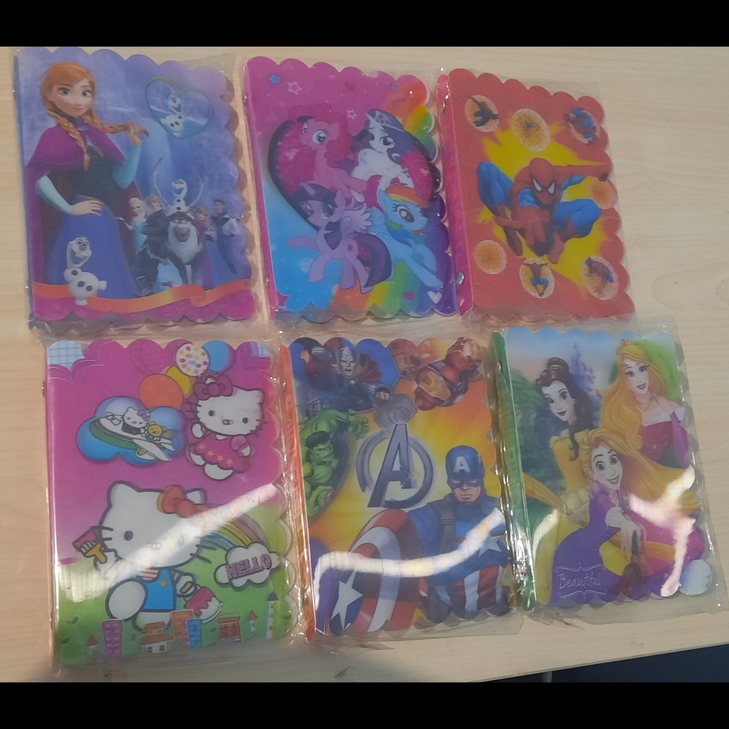

Map Binder A6 3D 3 Dimensi Karakter Boy Girl Fancy (15 x 11 cm)