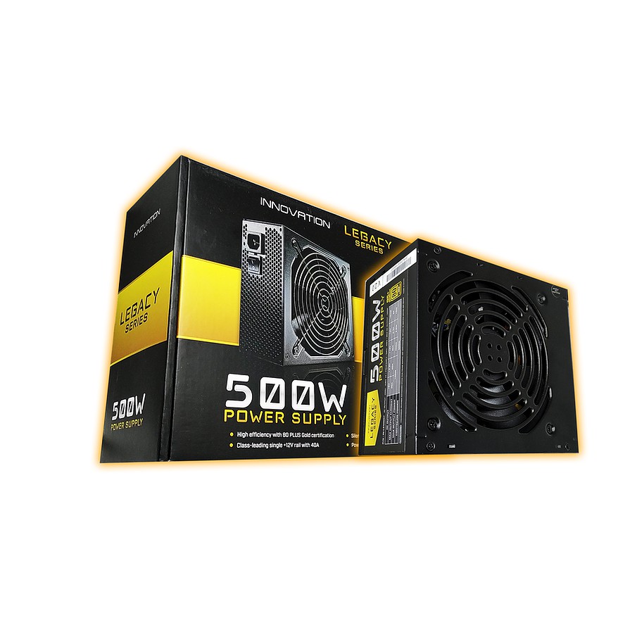 Power Supply Innovation PSU 500W Gold Garansi 8 tahun