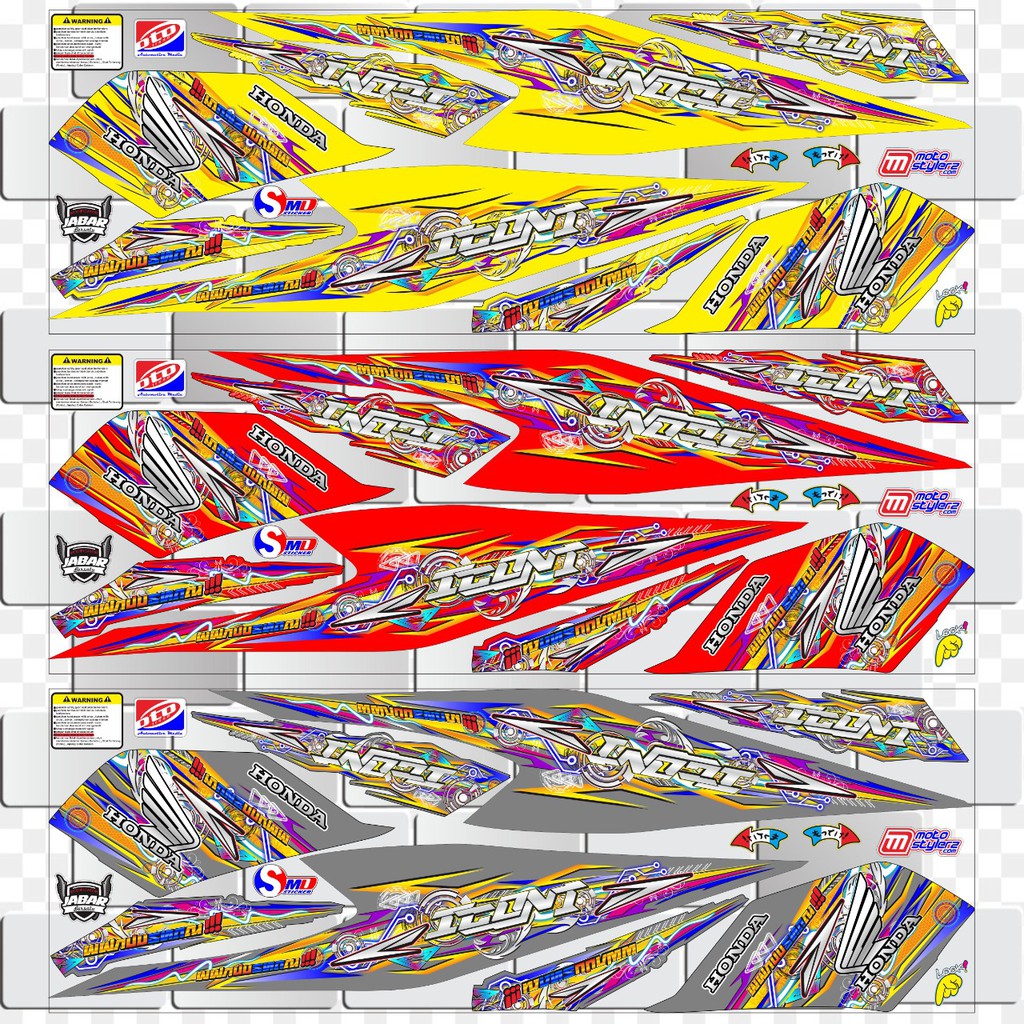 STRIPING VARIASI BEAT 2020 THAILOOK