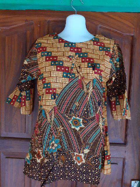 Atasan Batik Dolby Dolbi Dobby Doby Tenun Sutra Tulis Halus Katun Atbm Baron ,sarombit Atasan