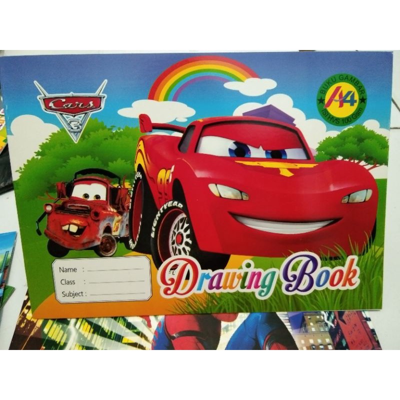 buku gambar/drawing book B5/ukuran kecil
