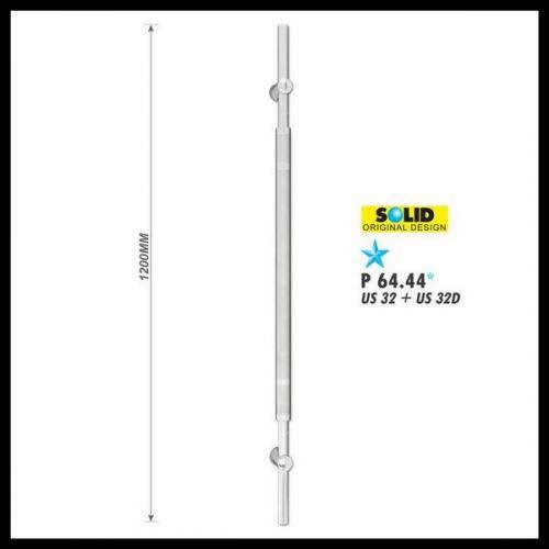PULL HANDLE SOLID 1200MM P 64.44 SOLID