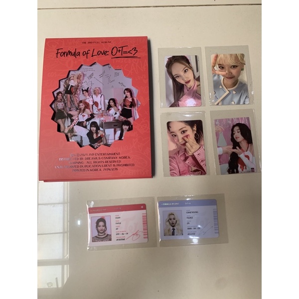 [Sharing] Album Twice Formula Of Love