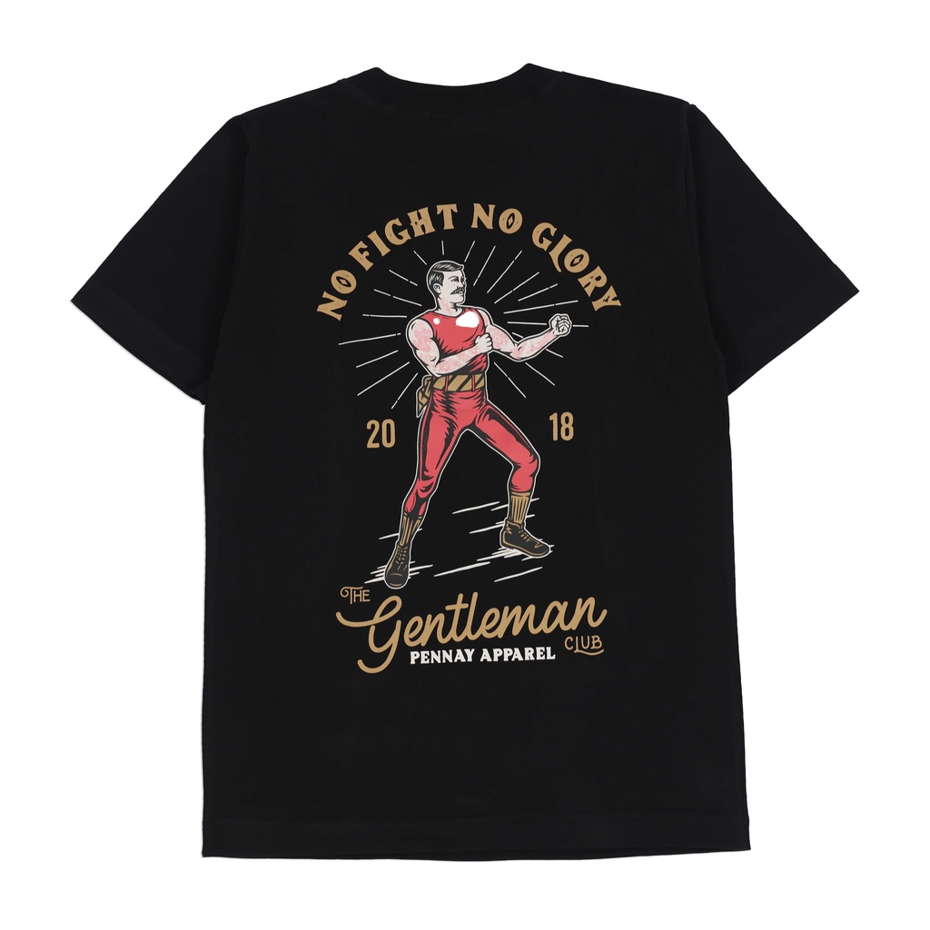 Pennay T shirt Kaos Pria Gentleman Reguler