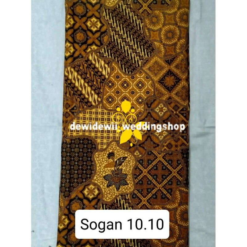 Jarik Warna Sogan Cewek Cowok, Motif Lengkap