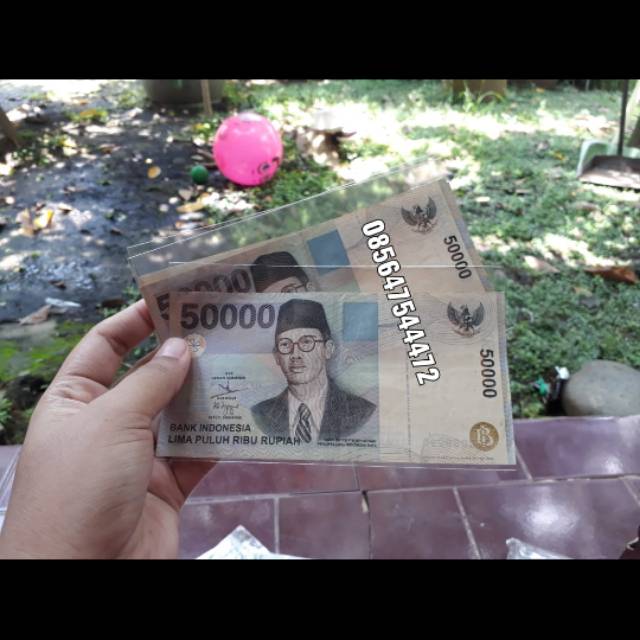 Uang Lama 50 Soepratman 1999 asli BI