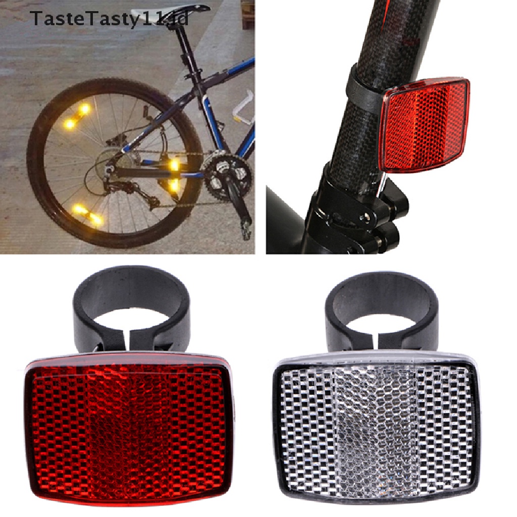 Tastetasty Reflektor Lampu Depan / Belakang Sepeda