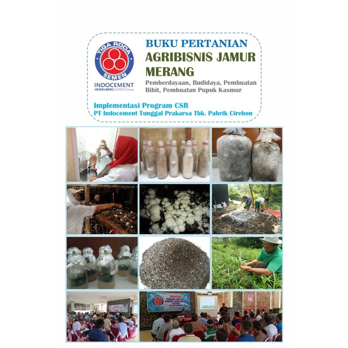 Buku Pertanian : Buku Pertanian Agribisnis Jamur Merang - Deepublish