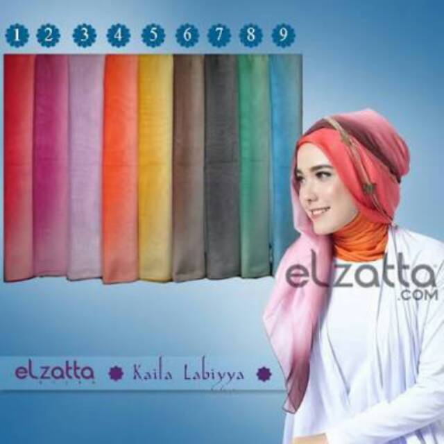 [ELZATTA HIJAB] SCARF ELZATTA HIJAB KAILA LABIYYA | ELZATTA ORI | ELZATTA SALE PROMO
