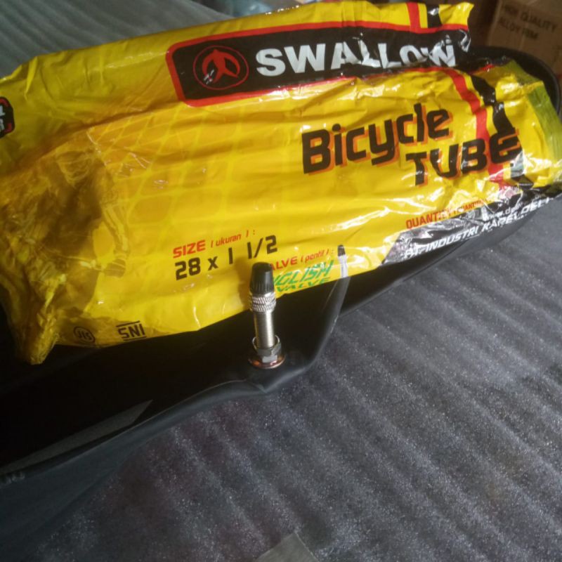 ban dalam sepeda ontel becak ukuran 28 merk swallow