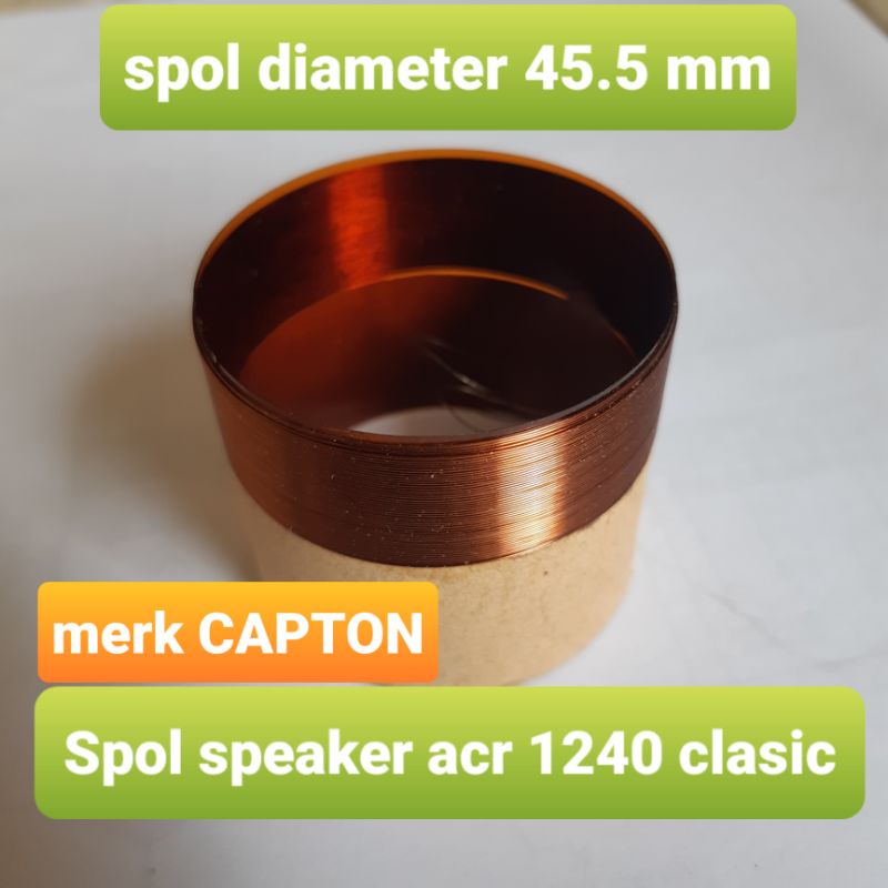spol speaker acr 1240 classic spol diameter 45.5mm