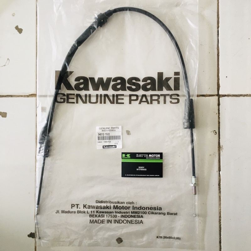 Kabel Gas Ninja R Original Kawasaki 