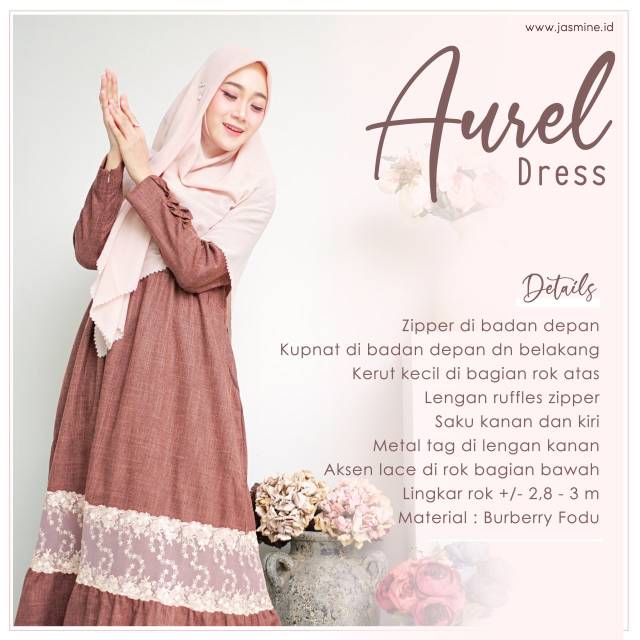 Aurel dress by Jasmine