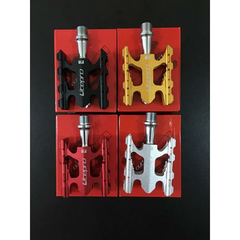 Pedal LTPRO K3 Bearing Ultra Light weight alumunium alloy ORIGINAL Sepeda Lipat Seli FHN DAHON