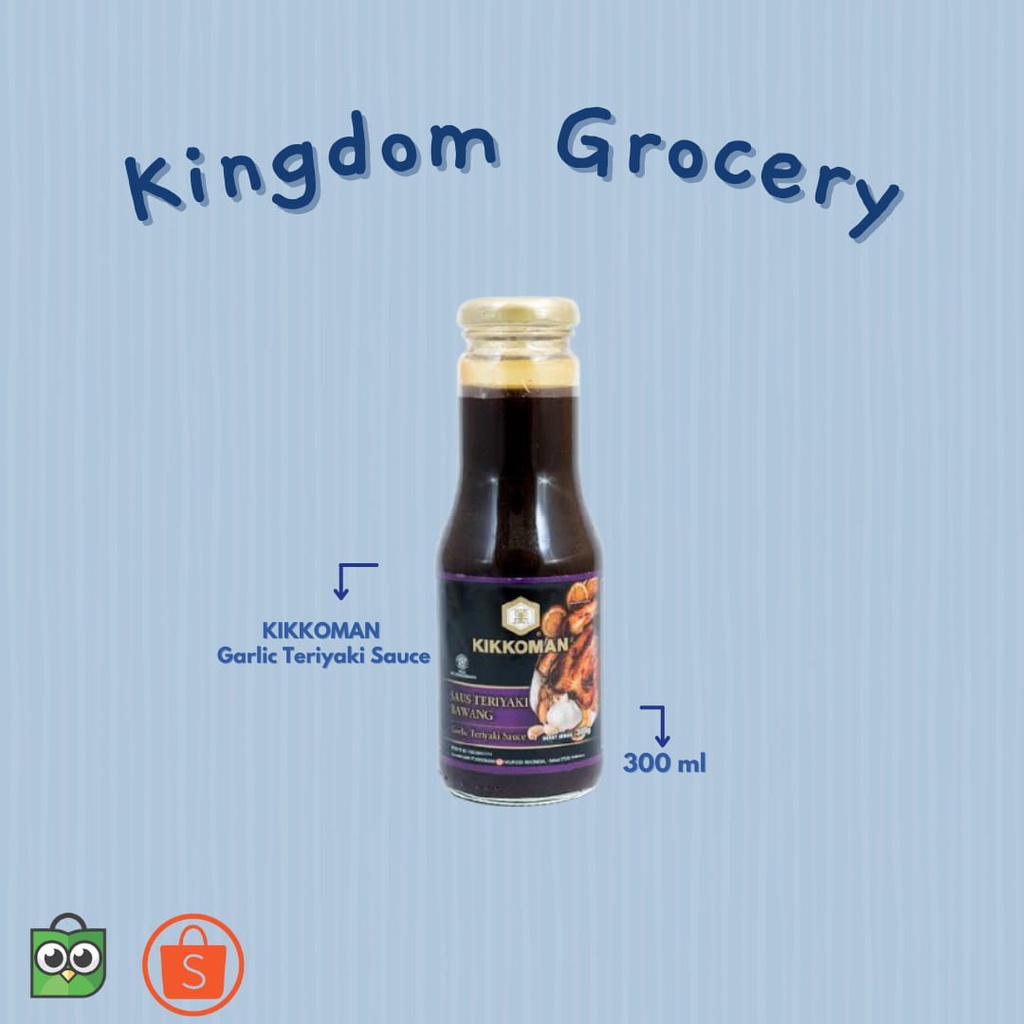 

Kikkoman Garlic Teriyaki Sauce 300Gr