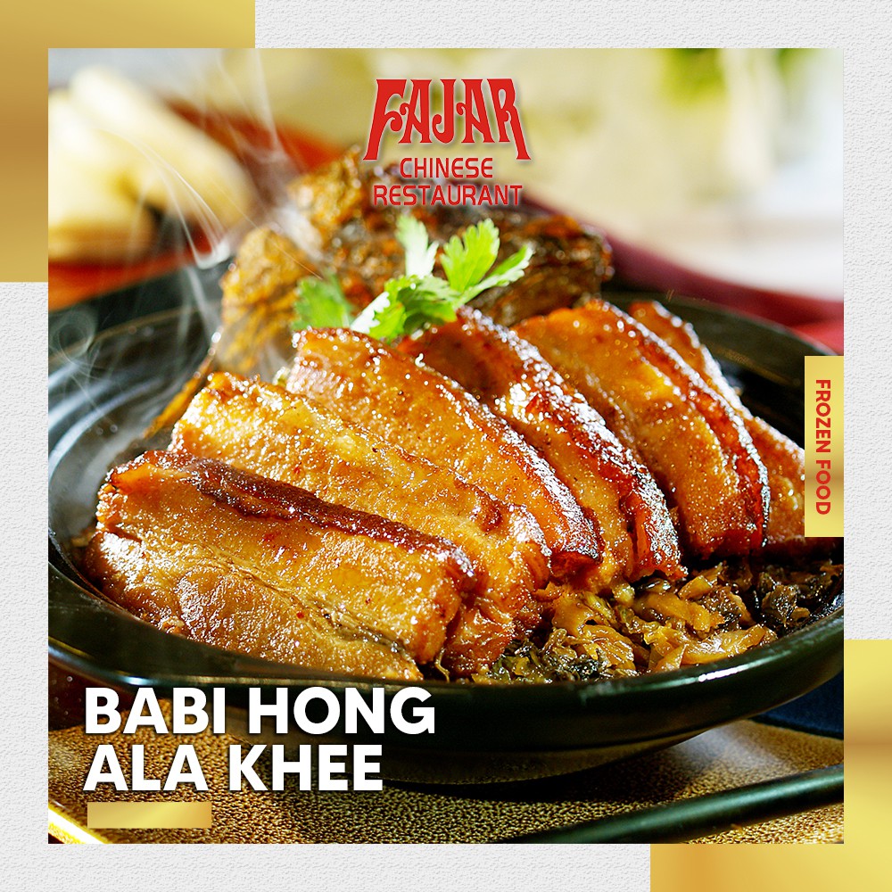 Olahan Babi - Babi Hong Ala Khee - Fajar Restaurant Frozen Food