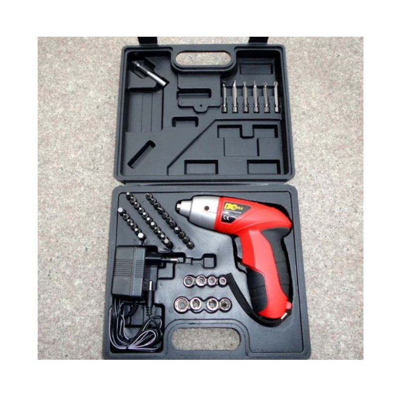 sky cordless obeng wireless kit set mini listrik elektrik multi fungsi bor 45 mata baut tool