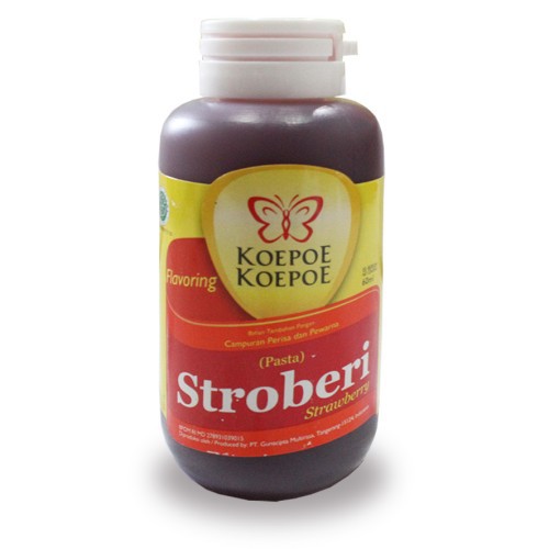 Essen Koepoe Koepoe Pasta Perisa Komplit 60ml Stroberi