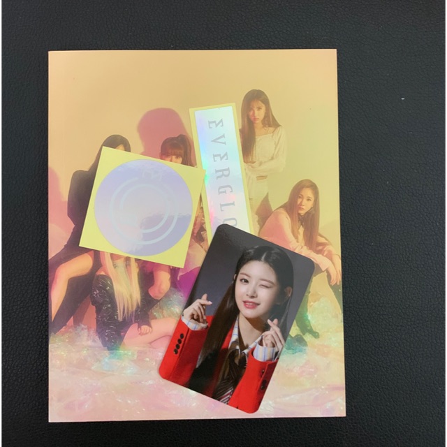 WTS UNSEALED EVERGLOW DEBUT ALBUM WITH YIREN PHOTOCARD