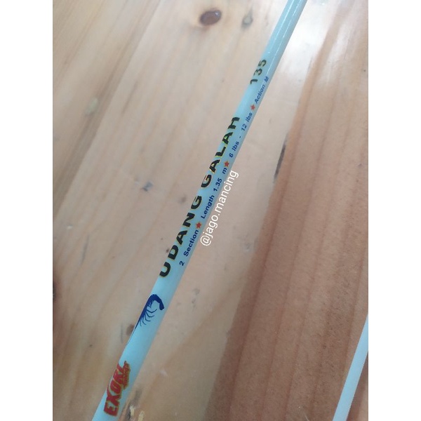 EXORI UDANG GALAH 135cm JORAN SAMBUNG 2