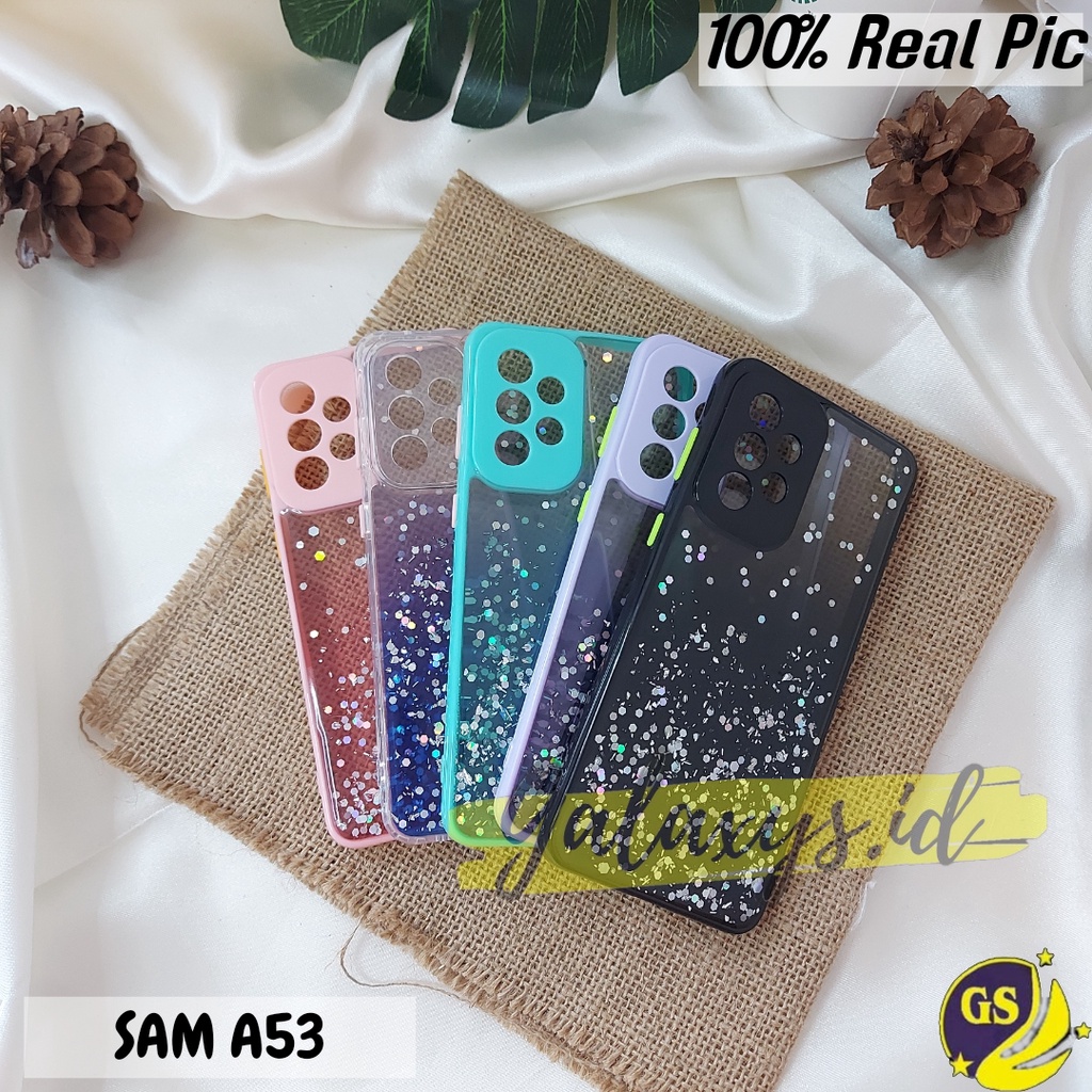 SAMSUNG A04S 2022 S21 FE 2022 A13 4G A23 4G A33 5G A53 5G A73 5G 2022 Case Dove Glitter Bling Star Light Candy  Camera Macaron Gliter Pelindung Kamera